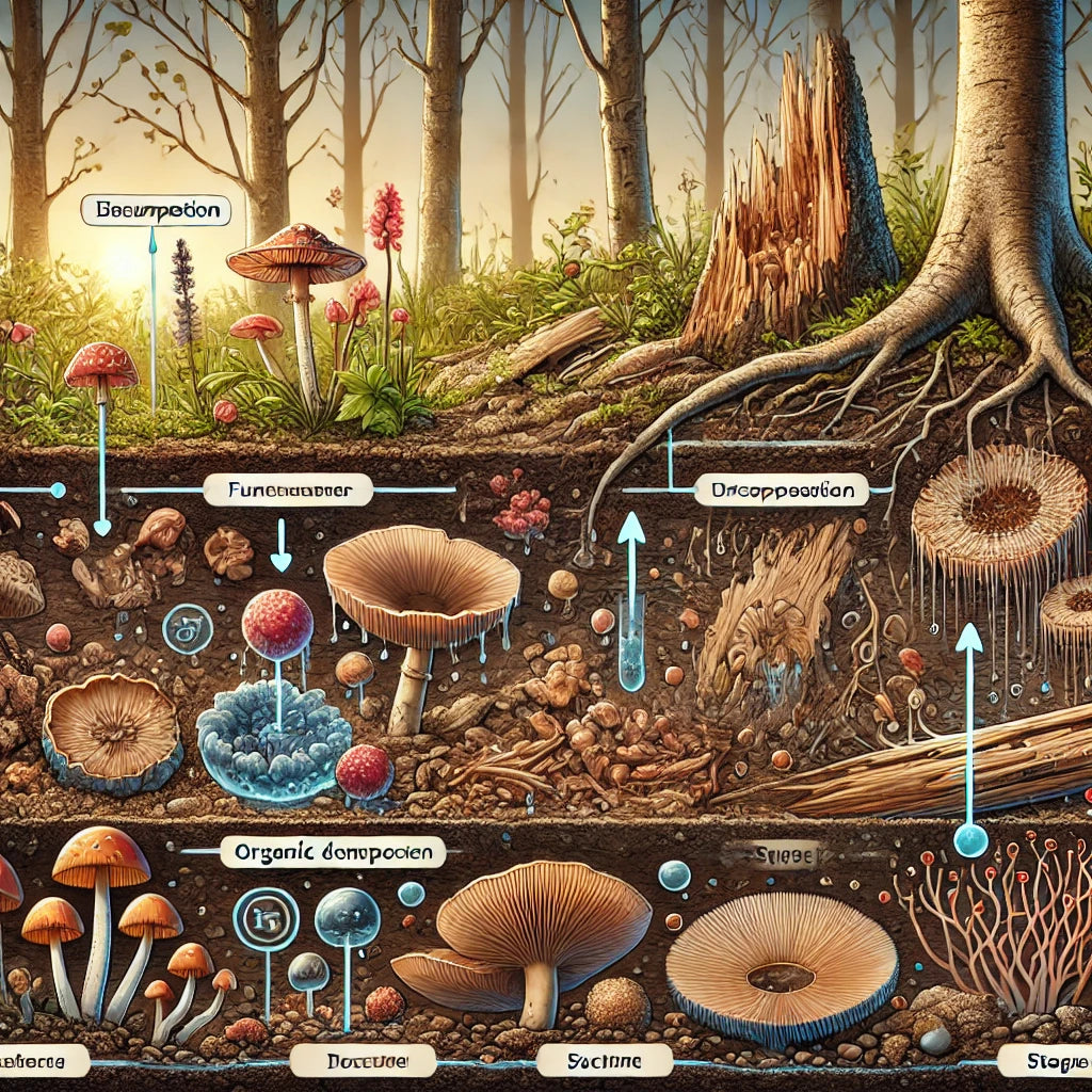 The Organic Decomposition Process of Fungi