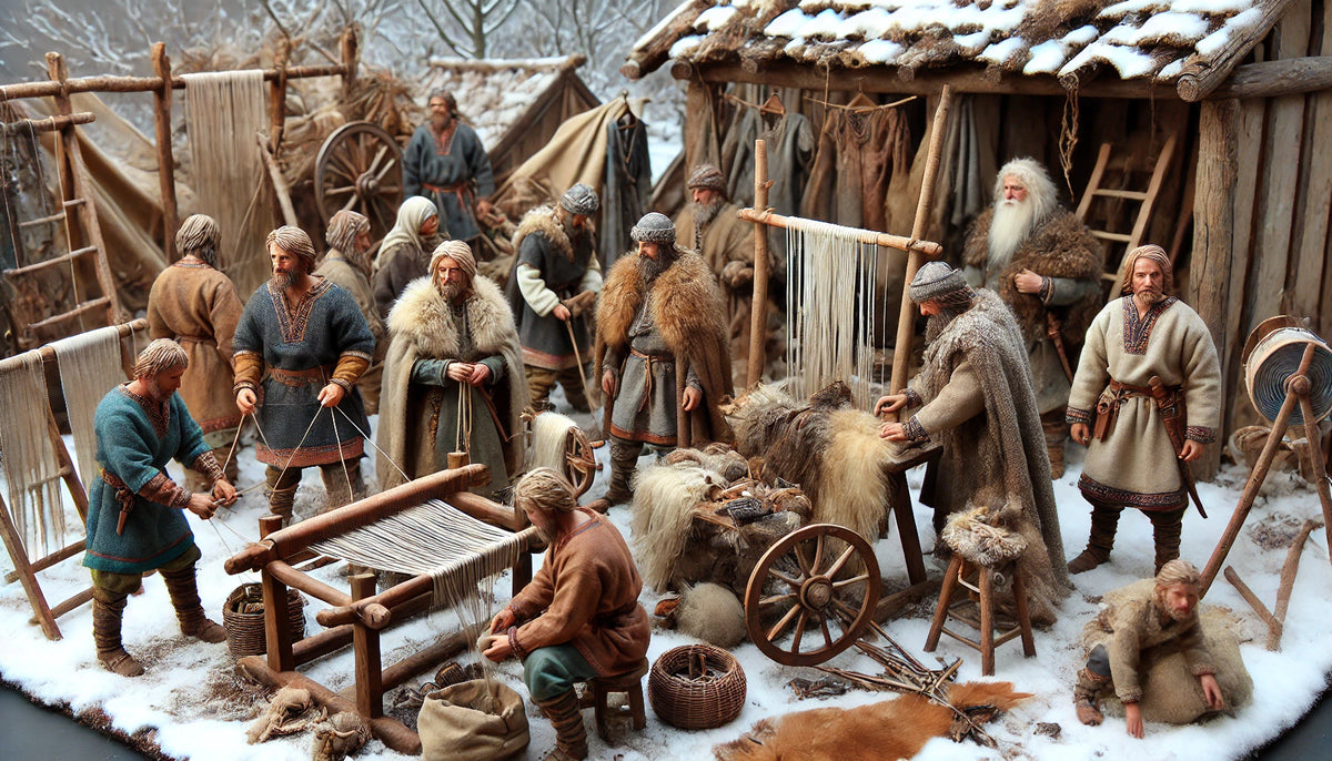 Fabrics in Viking Clothing