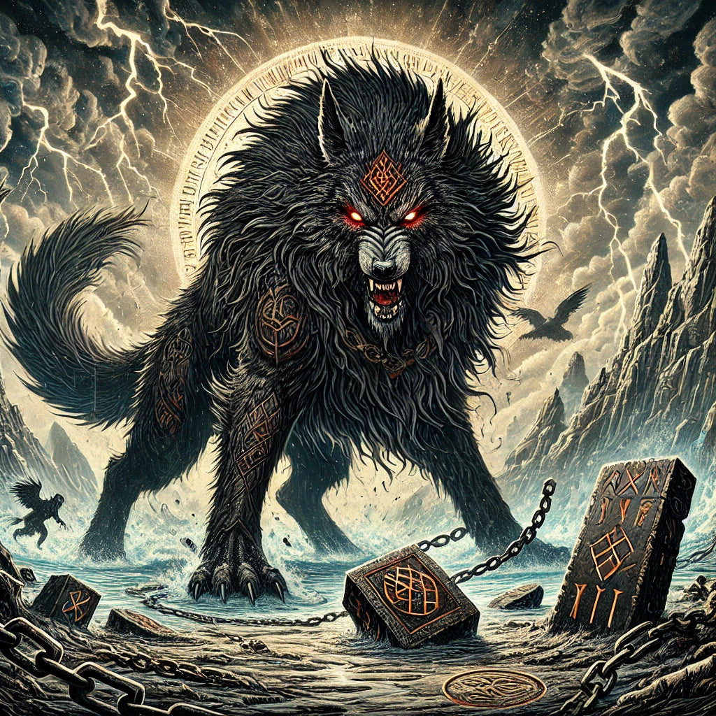 Fenrir the Wolf in Norse Mythology: A Symbol of Power and Destruction