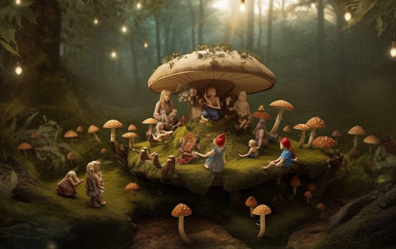 Mushrooms in Folk Culture and Ethnic Legends