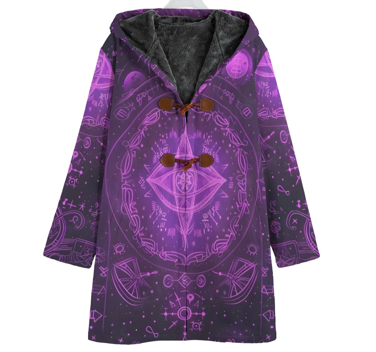 Mystic Fantasy Coats, Mystic Mandala Coats, Cosmic Tarot Coats, Sacred Geometry Coats, Trippy Psychedelic Cloak, Spiritual Festival Wear