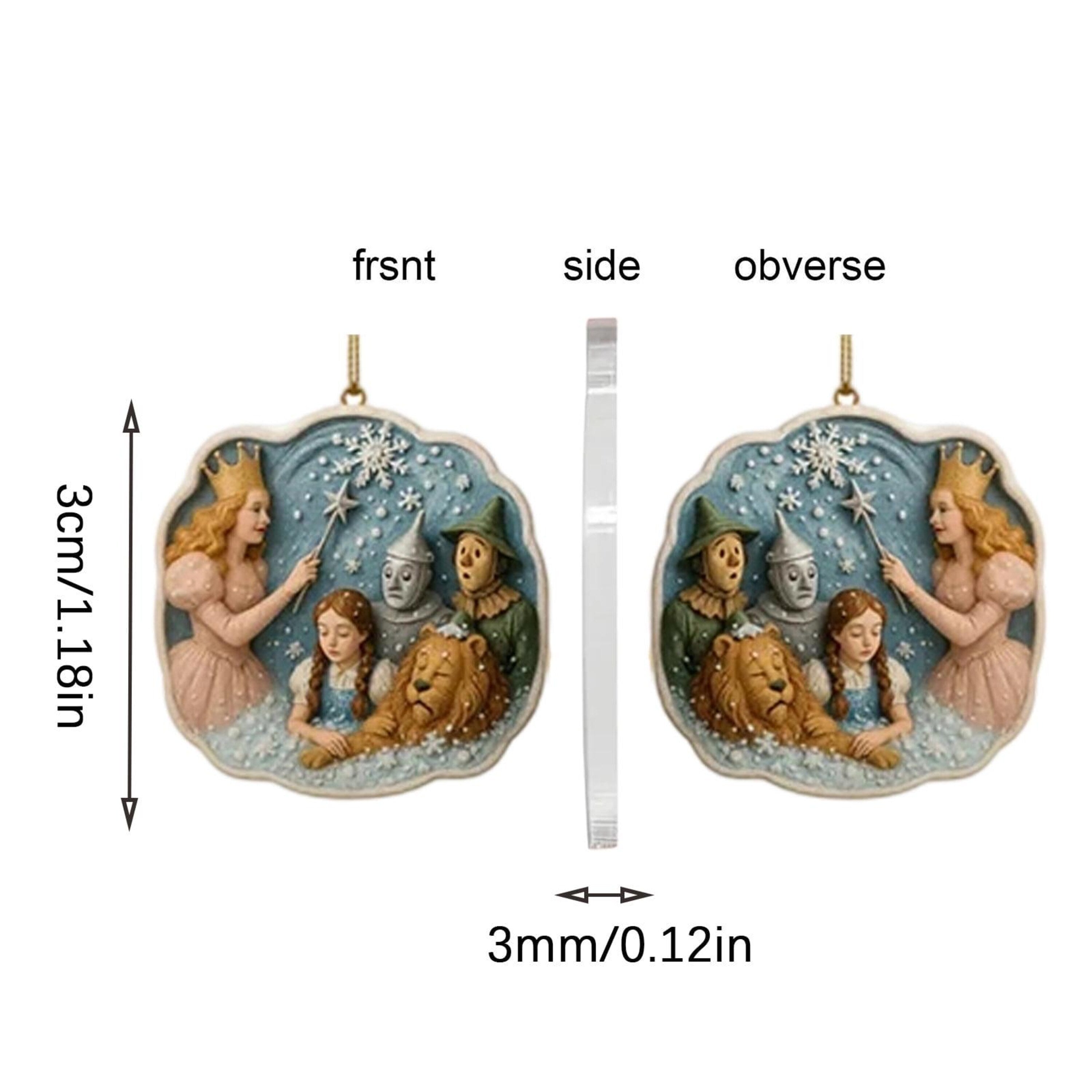 Formula Race Car 24 Acrylic Ornaments Set, F1 Speed Christmas Tree Hanging Decor, Motorsport Gift for Racing Fans 2025 Holiday