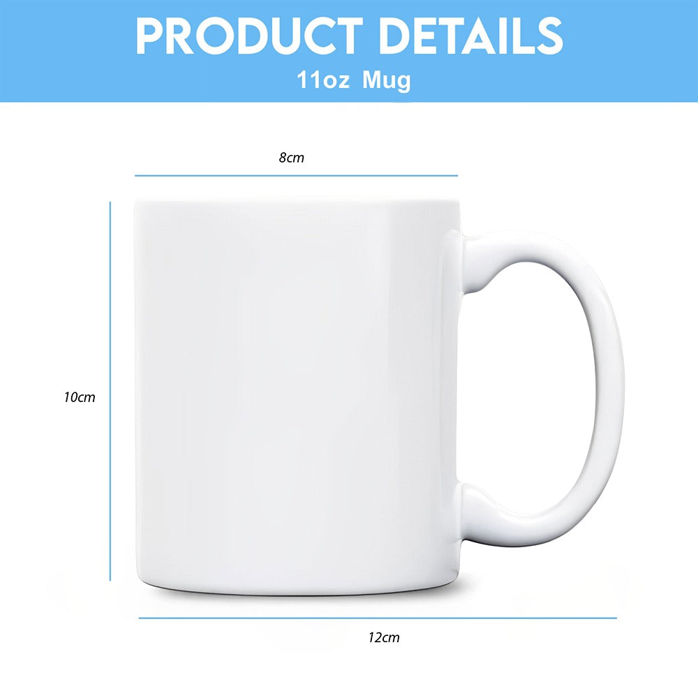 Personalized Halloween Mug with Name, Cute Ghost, Bat & Pumpkin Design, Custom Spooky Coffee Cup for Kids & Adults