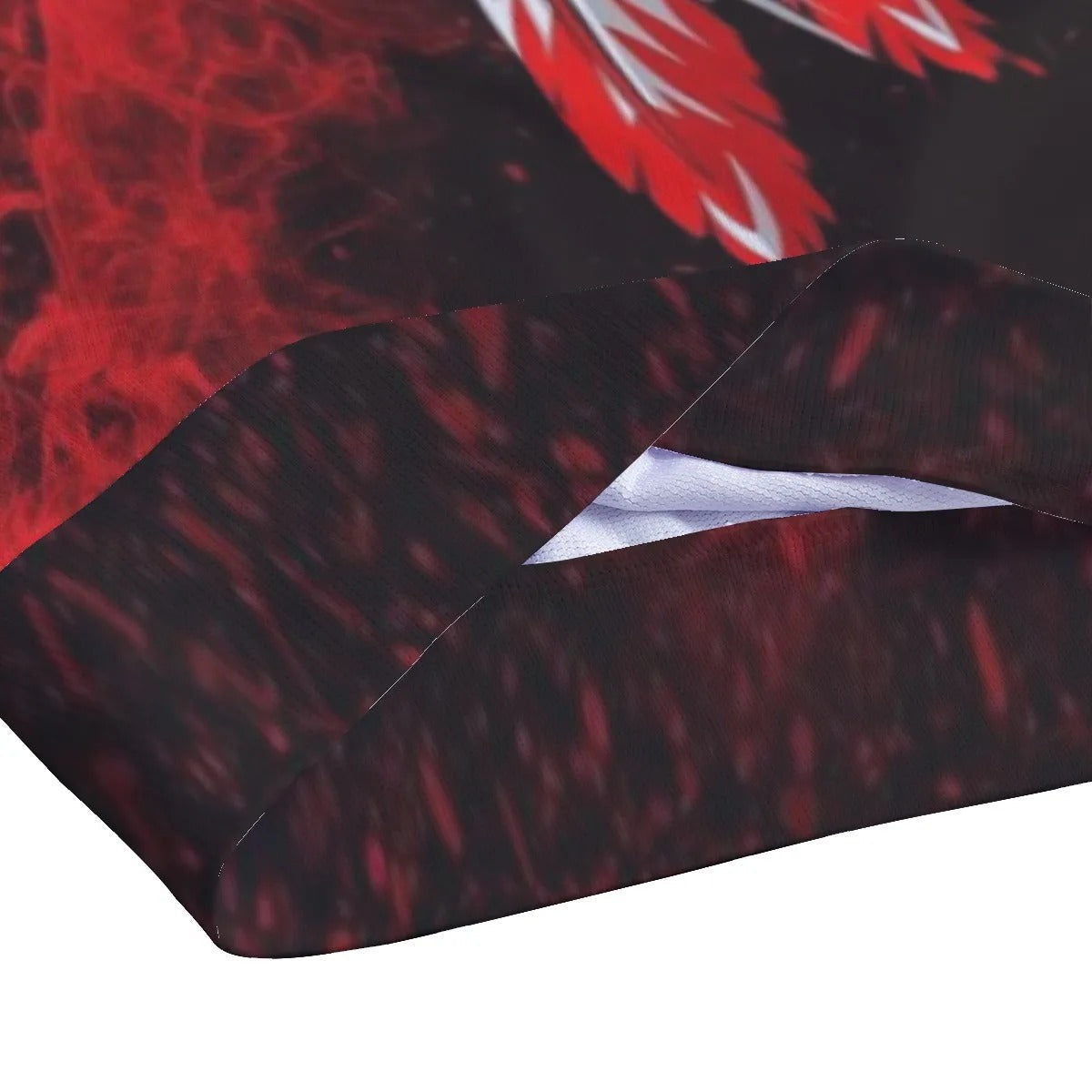 Native American Skull Tank Top, Red Feather Headdress Shirt, Tribal Gothic Sleeveless, Red Smoke Graphic Top, Warrior Biker Style