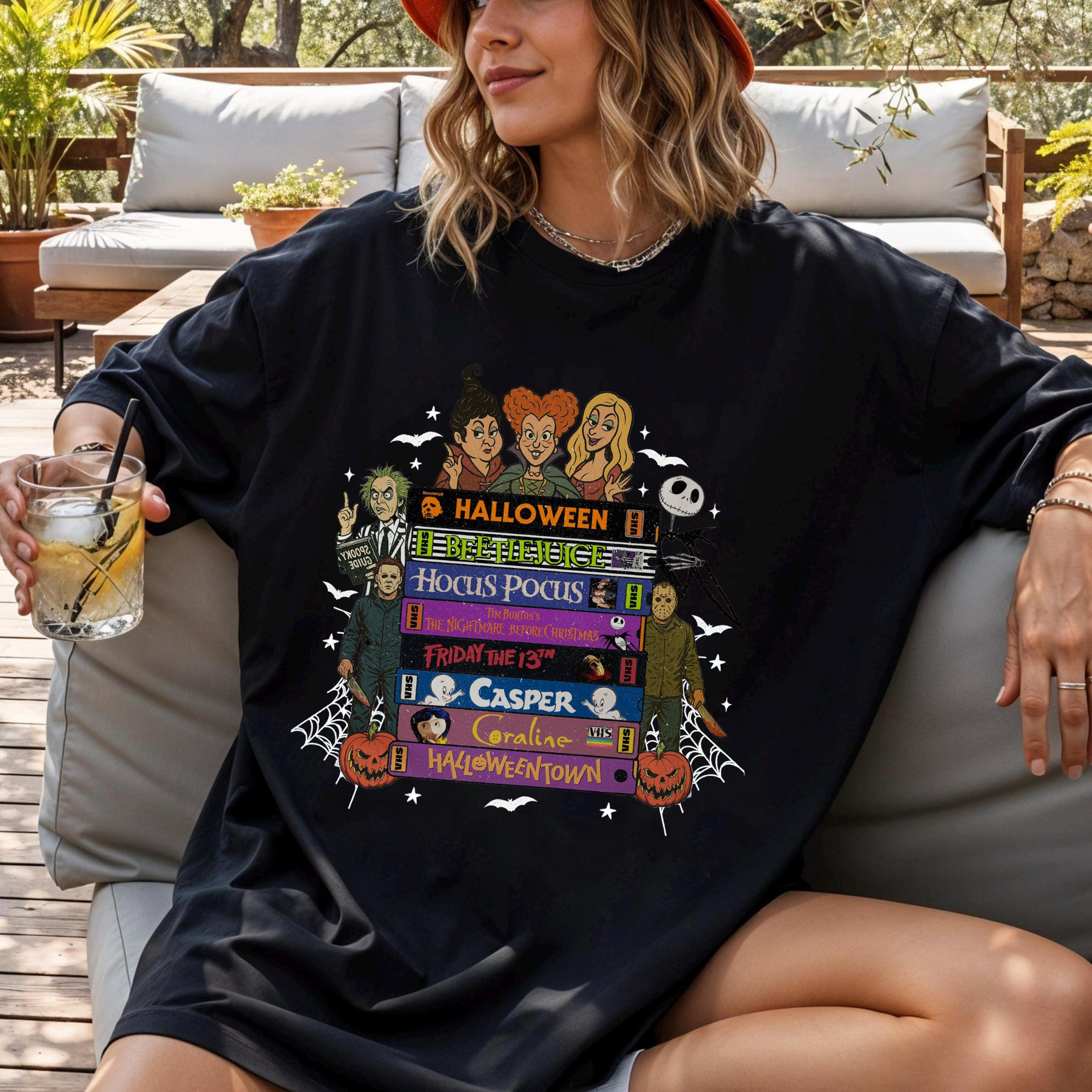 90s Style Retro Vintage Halloween shirt, Halloween Movies VHS Shirt, Funny Halloween shirt, Halloween shirt, Halloween Characters