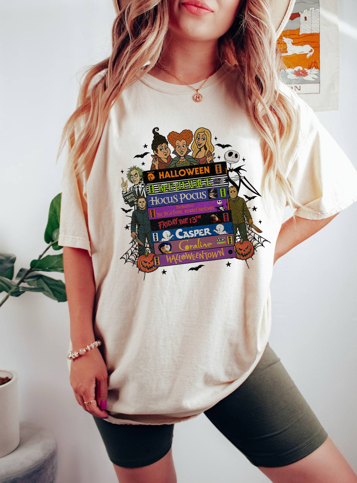 90s Style Retro Vintage Halloween shirt, Halloween Movies VHS Shirt, Funny Halloween shirt, Halloween shirt, Halloween Characters