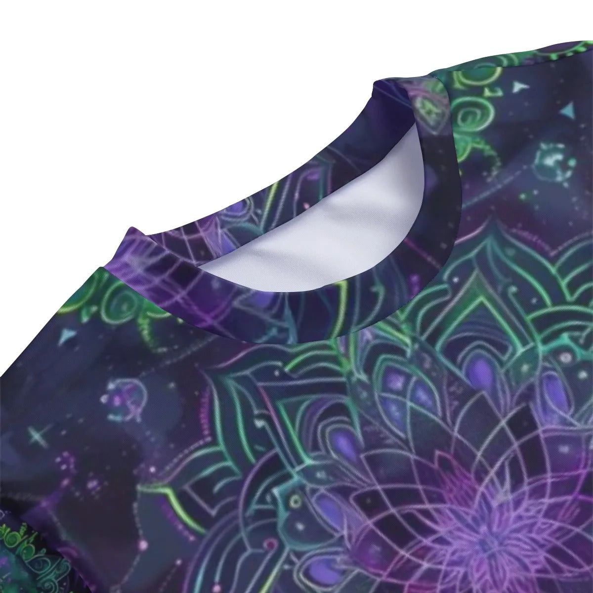 Mystic Aesthetic Women’s Sweatshirt, Psychedelic Spiritual Top, Festival Boho Wear, Vibrant Healing Clothing, Cosmic Symbol Fashion