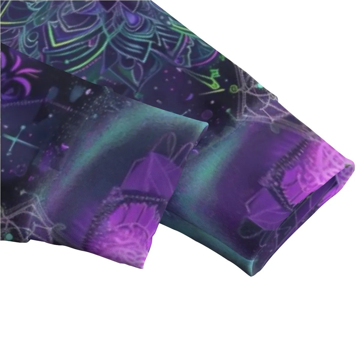 Mystic Aesthetic Women’s Sweatshirt, Psychedelic Spiritual Top, Festival Boho Wear, Vibrant Healing Clothing, Cosmic Symbol Fashion