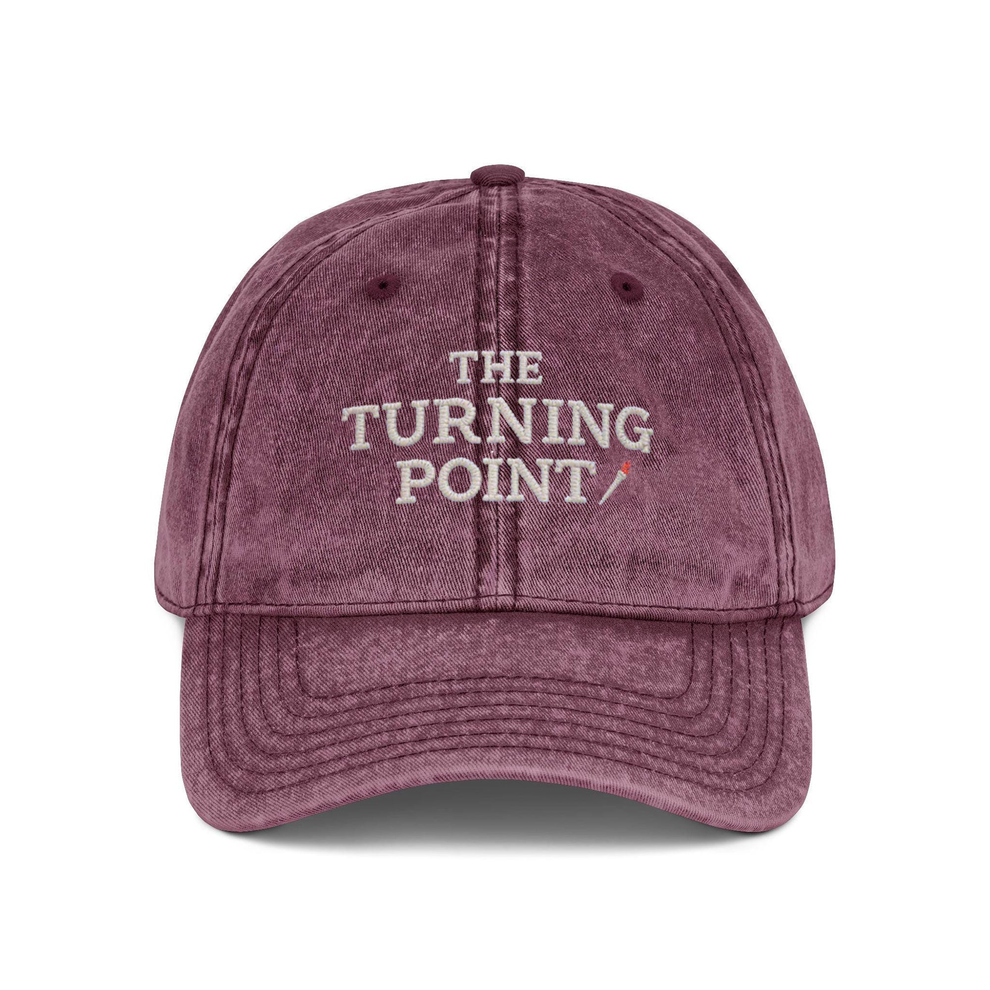 The Turning Point Embroidered Washed Cap, Charlie Kirk Washed Cap, Freedom Cap, Politics, Rest in Peace, Patriotic Hat, A True Patriot