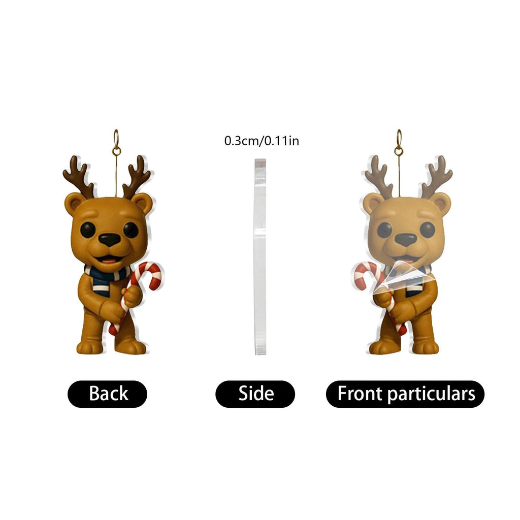 2025 Highland Cow Christmas Advent Calendar – 24 Day Mini Figurine Box – Holiday Gift Idea for Farm Fans, Kids & Collectors