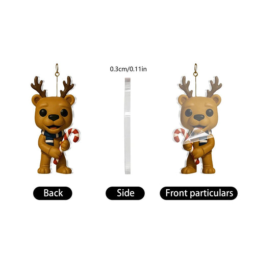 2025 Highland Cow Christmas Advent Calendar – 24 Day Mini Figurine Box – Holiday Gift Idea for Farm Fans, Kids & Collectors