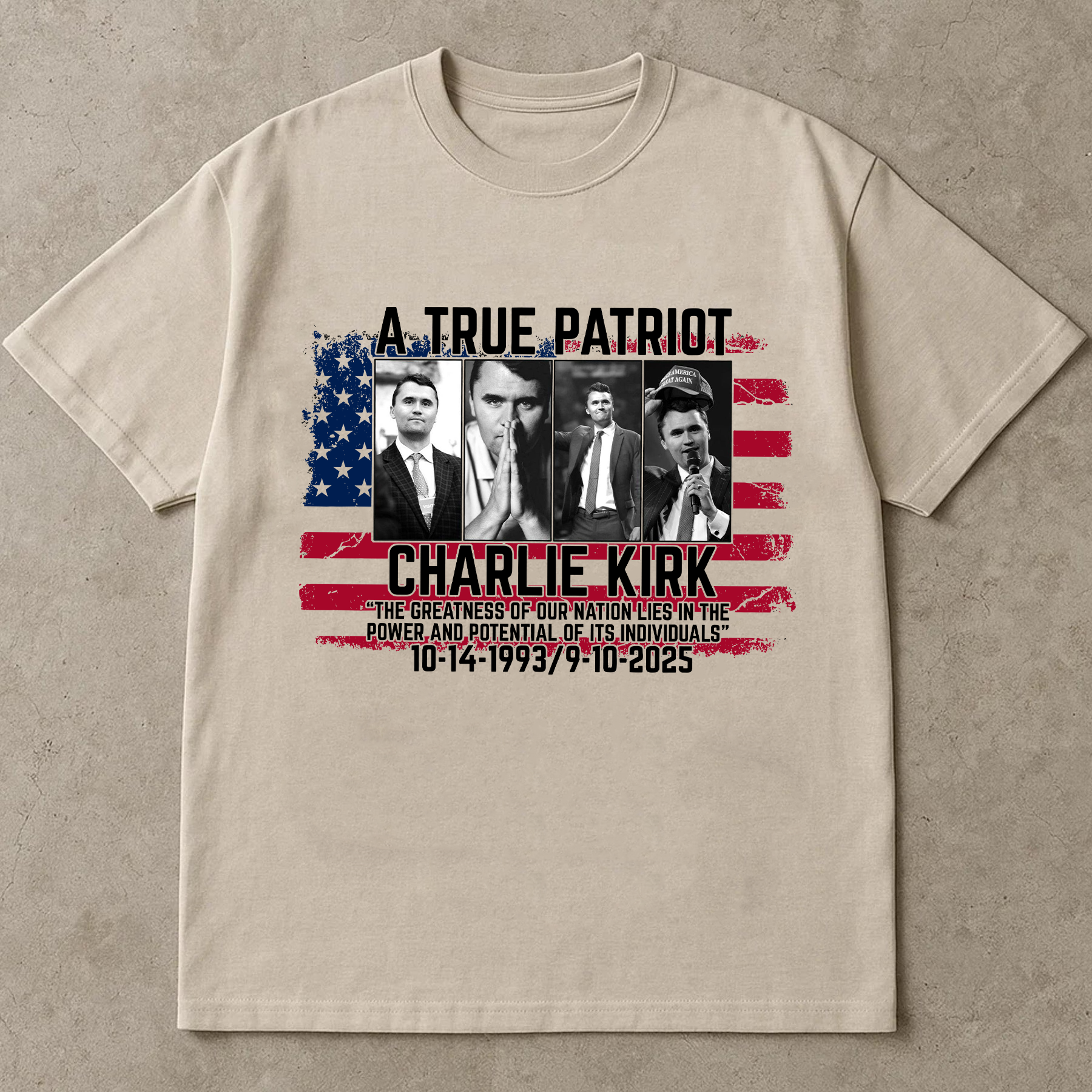 Charlie Kirk USA Flag Shirt, Patriot Conservative Quote Tee, Political Freedom America TShirt, Liberty Top