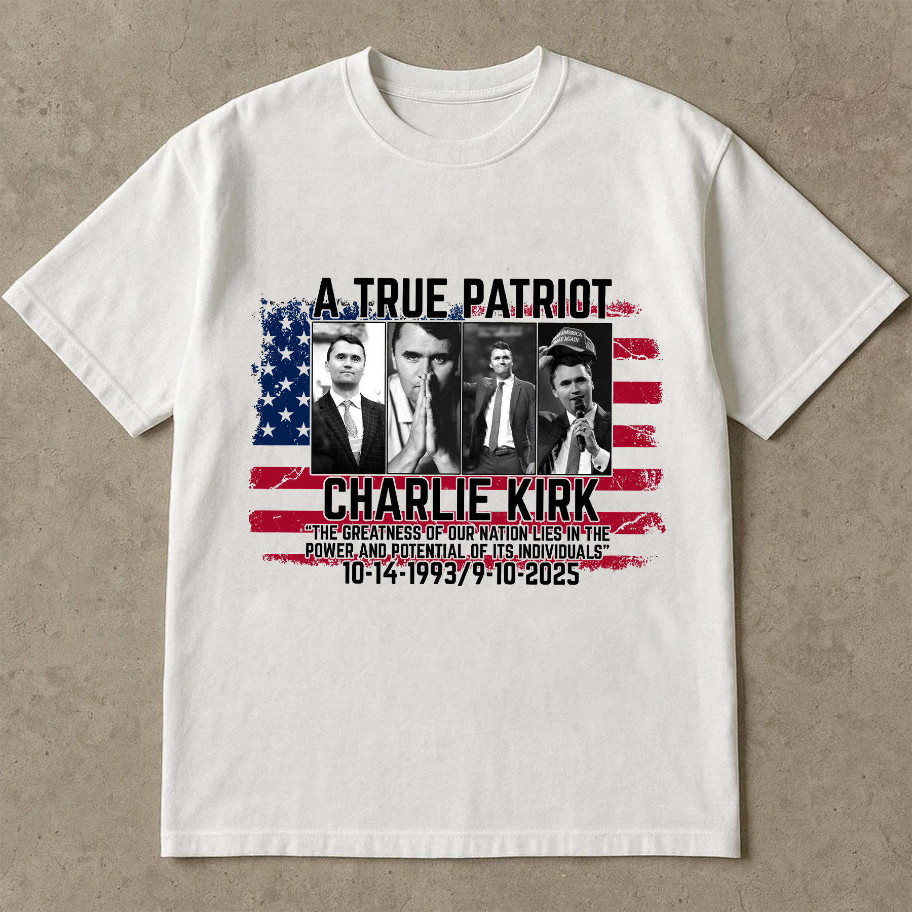 Charlie Kirk USA Flag Shirt, Patriot Conservative Quote Tee, Political Freedom America TShirt, Liberty Top