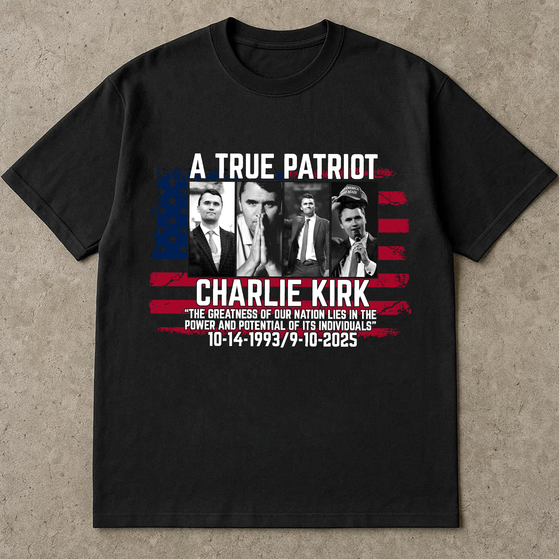Charlie Kirk USA Flag Shirt, Patriot Conservative Quote Tee, Political Freedom America TShirt, Liberty Top