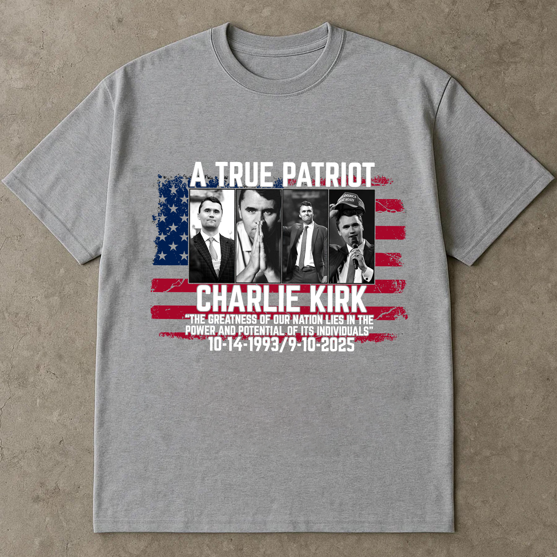 Charlie Kirk USA Flag Shirt, Patriot Conservative Quote Tee, Political Freedom America TShirt, Liberty Top