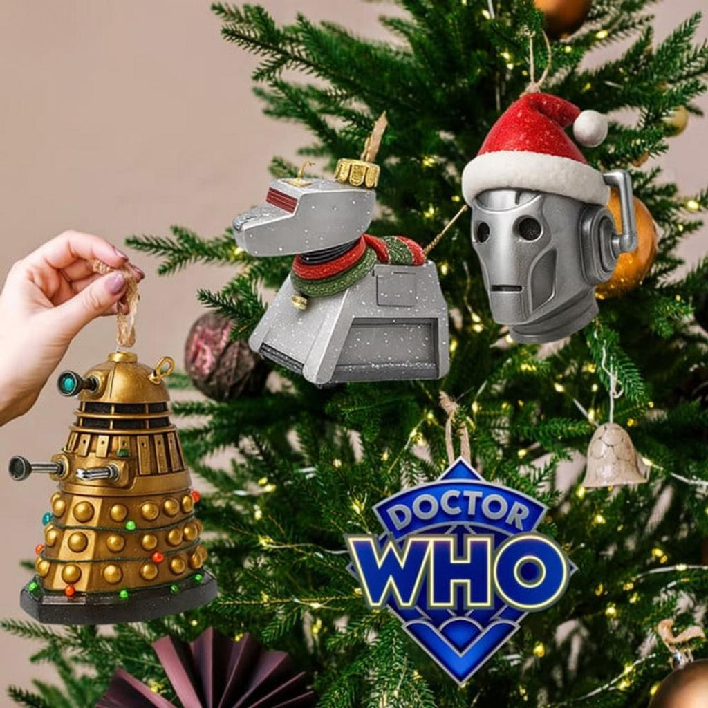 Doctor Who Advent Calendar 2025, Sci-Fi Mini Figures & Ornaments, 24 Day Christmas Countdown Gift for Fans
