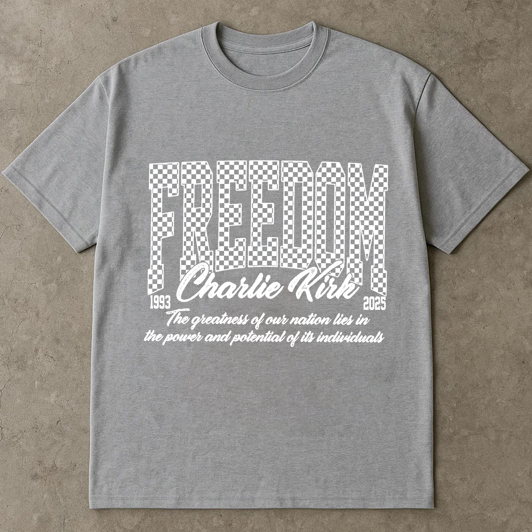 Charlie Kirk Autograph Shirt, Conservative Patriot Tee, Political Freedom TShirt, America Liberty Quote Top