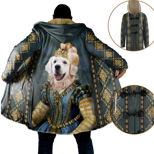 Custom Dog Face Cloak, Mandala Cloak, Dog Portrait Cloak, Dog Cloak