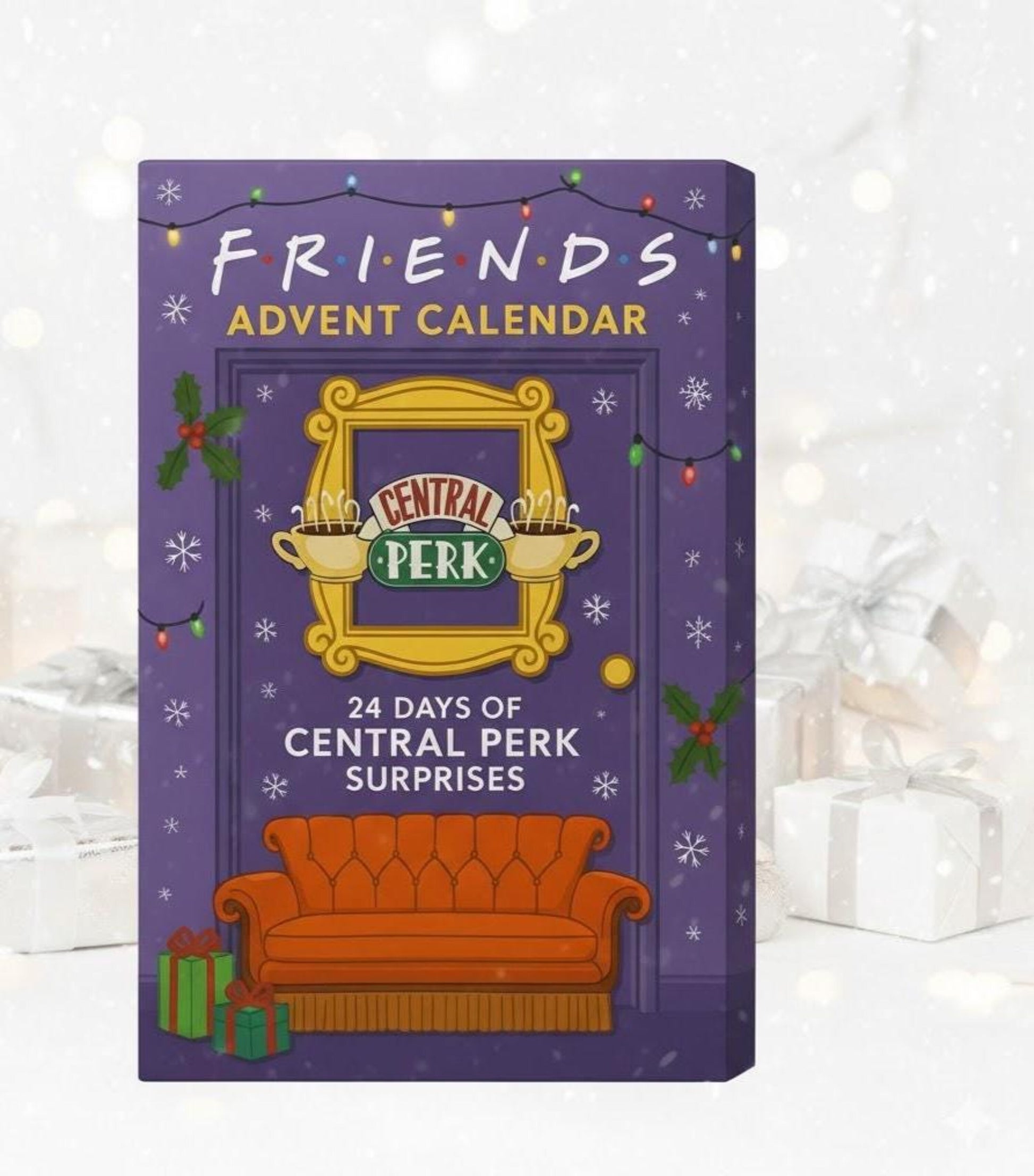 Friends Advent Calendar 2025, Central Perk Mini Figures, 24 Day Christmas Countdown Gift for TV Show Fans