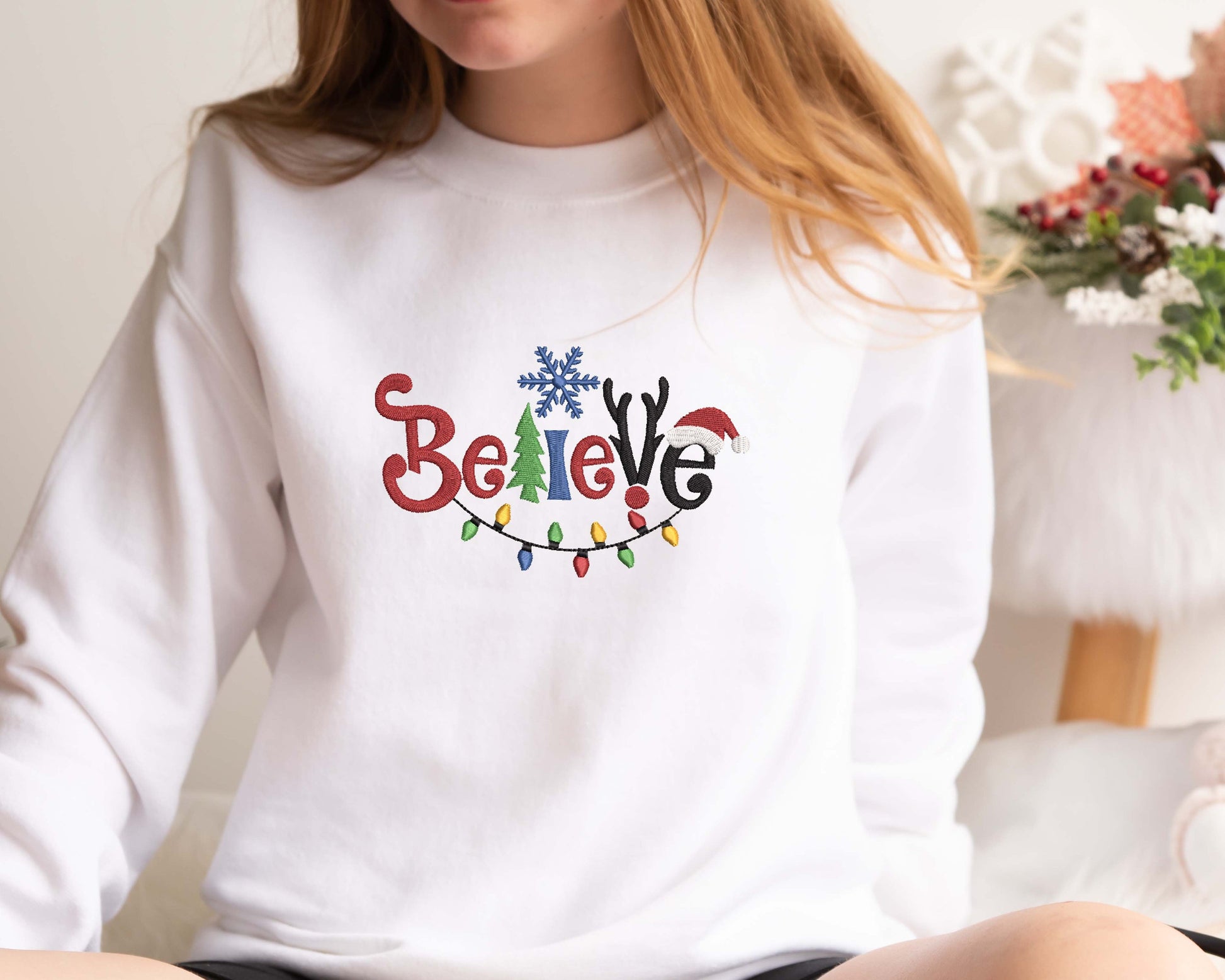 Embroidered Nutcracker Sweatshirt ,Embroidered, Christmas Sweatshirt, Christmas Nutcracker Shirt, Christmas Tee, Christmas, Christmas Gift EBAC65