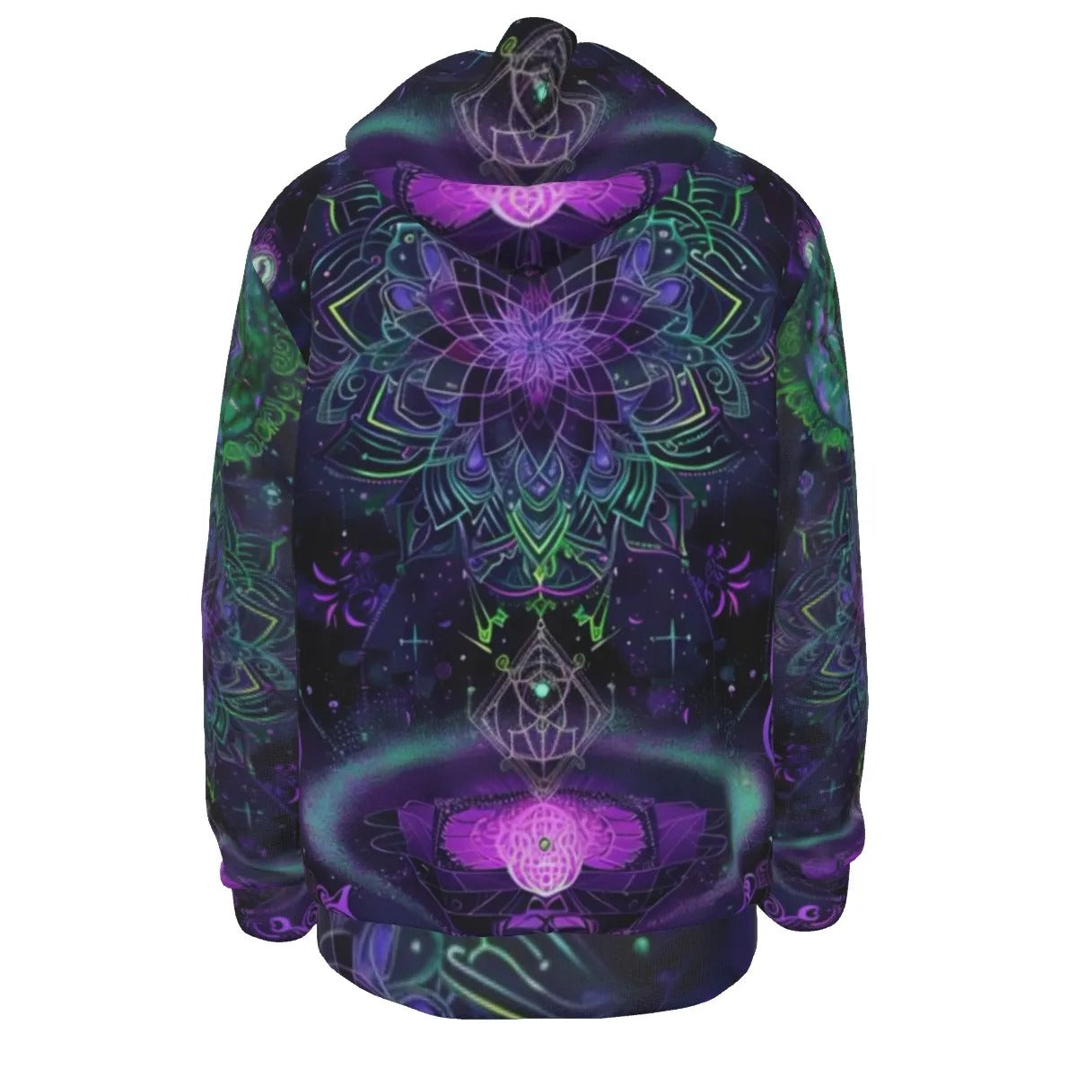 Mystic Aesthetic Hoodie, Mystic Mandala Hoodie, Cosmic Tarot Hoodie, Sacred Geometry Hoodie, Trippy Psychedelic Hoodie, Spiritual Festival Wear