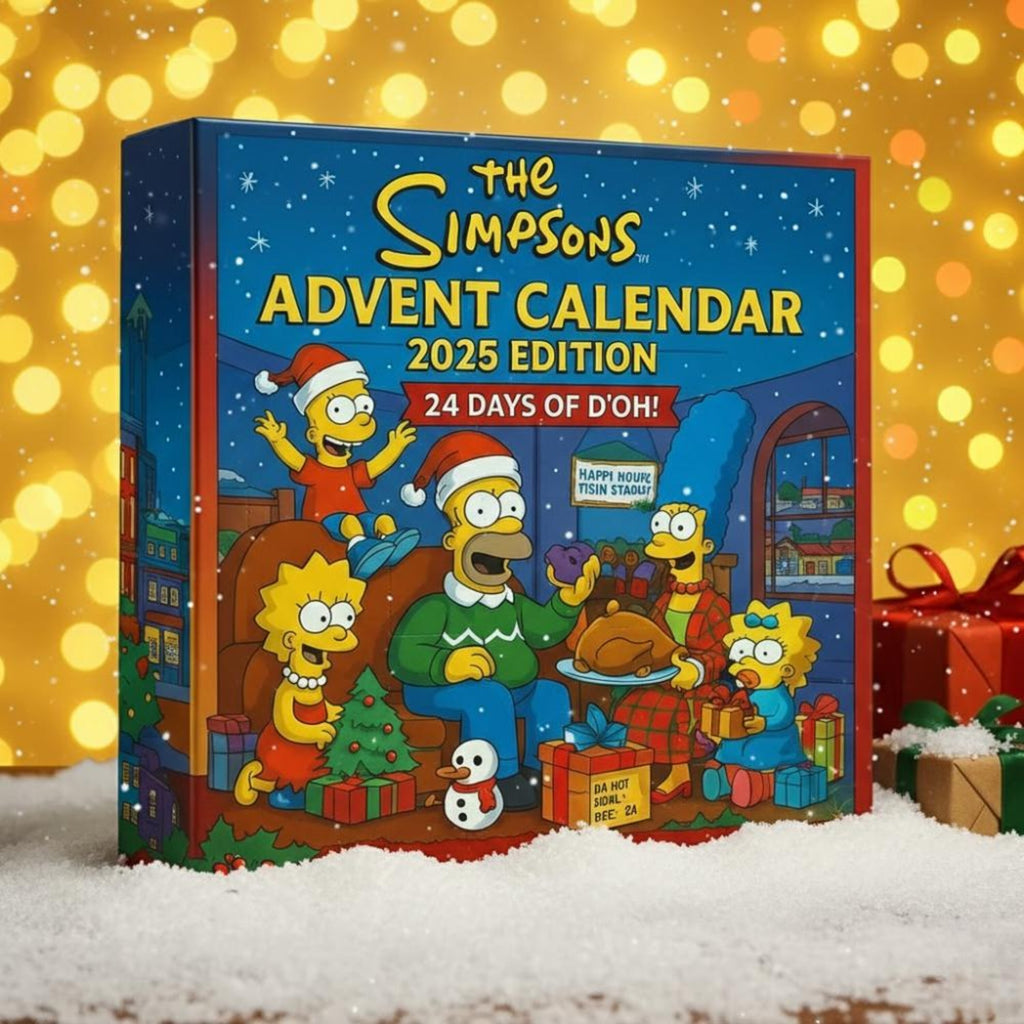 Simpsons Advent Calendar 2025, Cartoon Mini Figures, 24 Day Christmas Countdown Gift for TV & Animation Fans