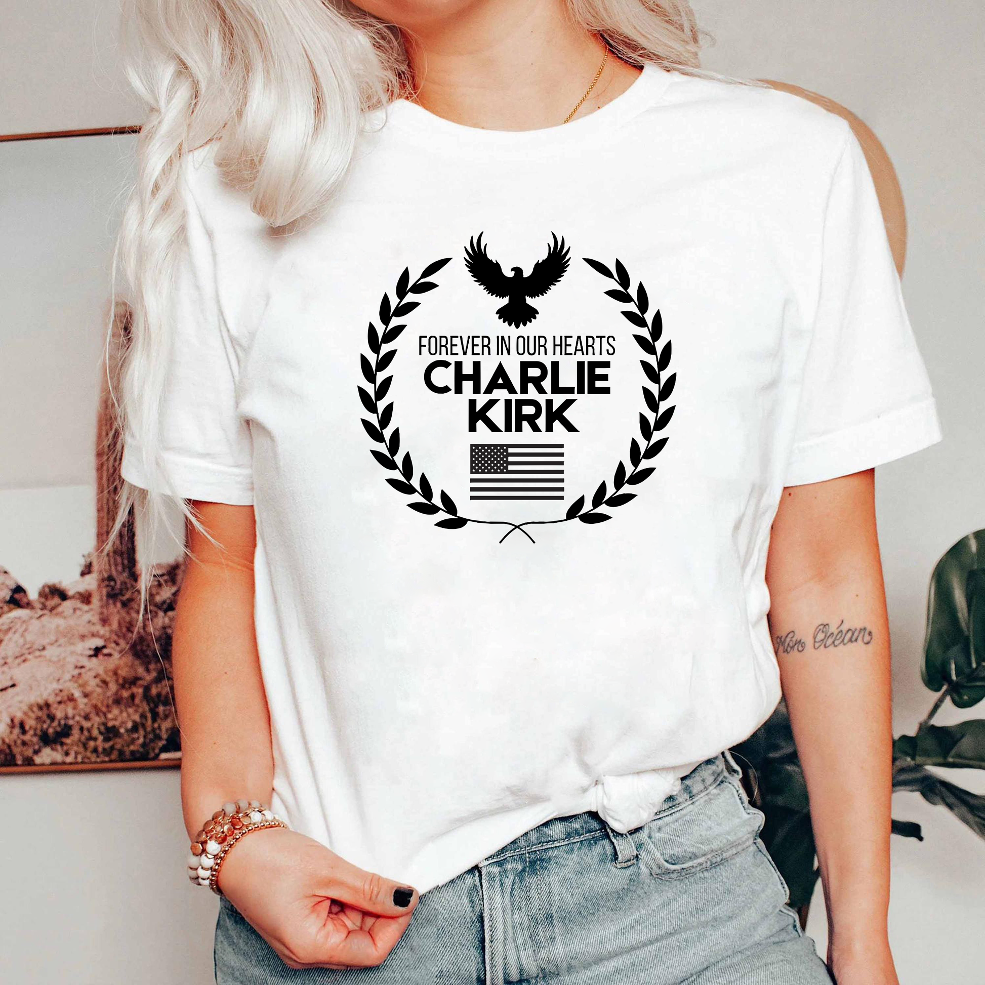 Stand for Faith and Freedom Shirt, American Flag Cross Tee, Christian Patriotic Graphic T-Shirt, USA Faith Shirt for Men Women