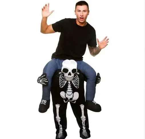 Halloween Costumes, Unisex Funny Animal Halloween Costume, Butt Pants Cosplay Jumpsuit for Adults, Oktoberfest Party Outfit for Men & Women