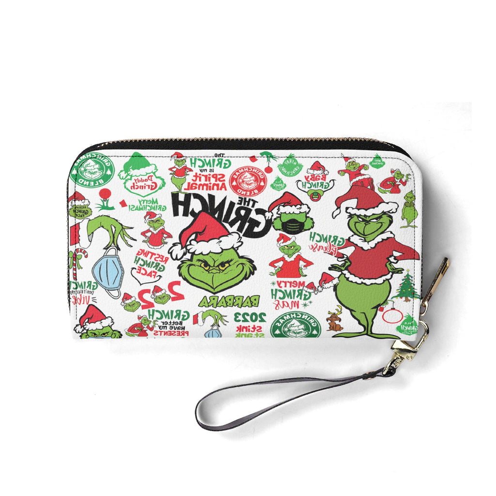 Christmas Cartoon Print Handbag, Festive Holiday Purse, Cute Christmas Tote Bag, Holiday Party Shoulder Bag Gift