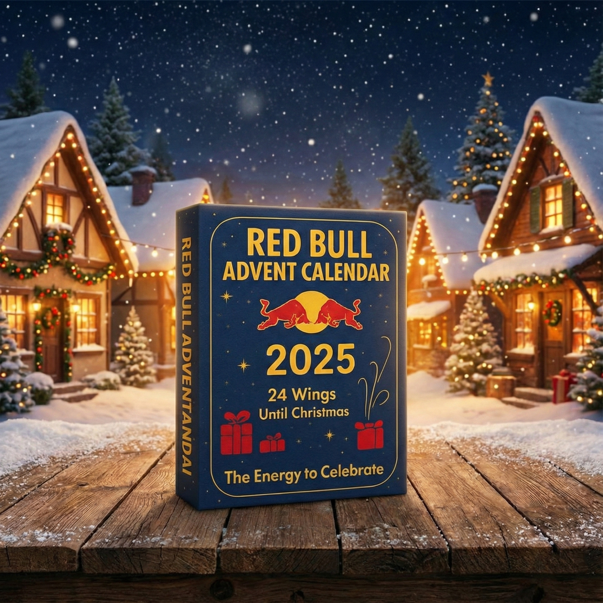Red Bull Advent Calendar 2025, Energy Drink Gift Box, 24 Flavors Holiday Countdown, Christmas Gift for Him
