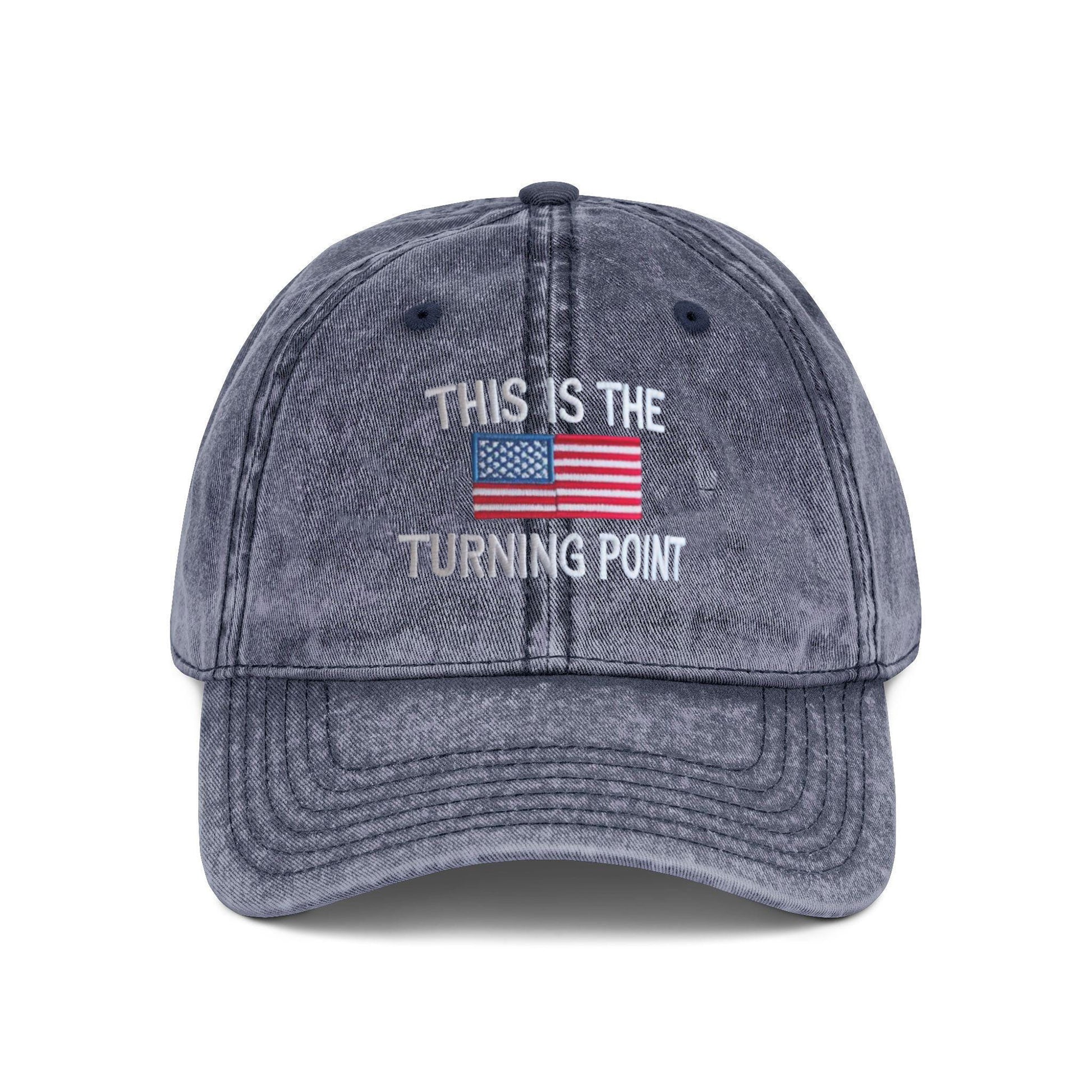 Embroidered This is Turning Point Charlie Kirk Washed Cap, Republican, Politics, Rest in Peace, Embroidered Hat, Patriotic Hat, Trucker hat, Freedom Cap