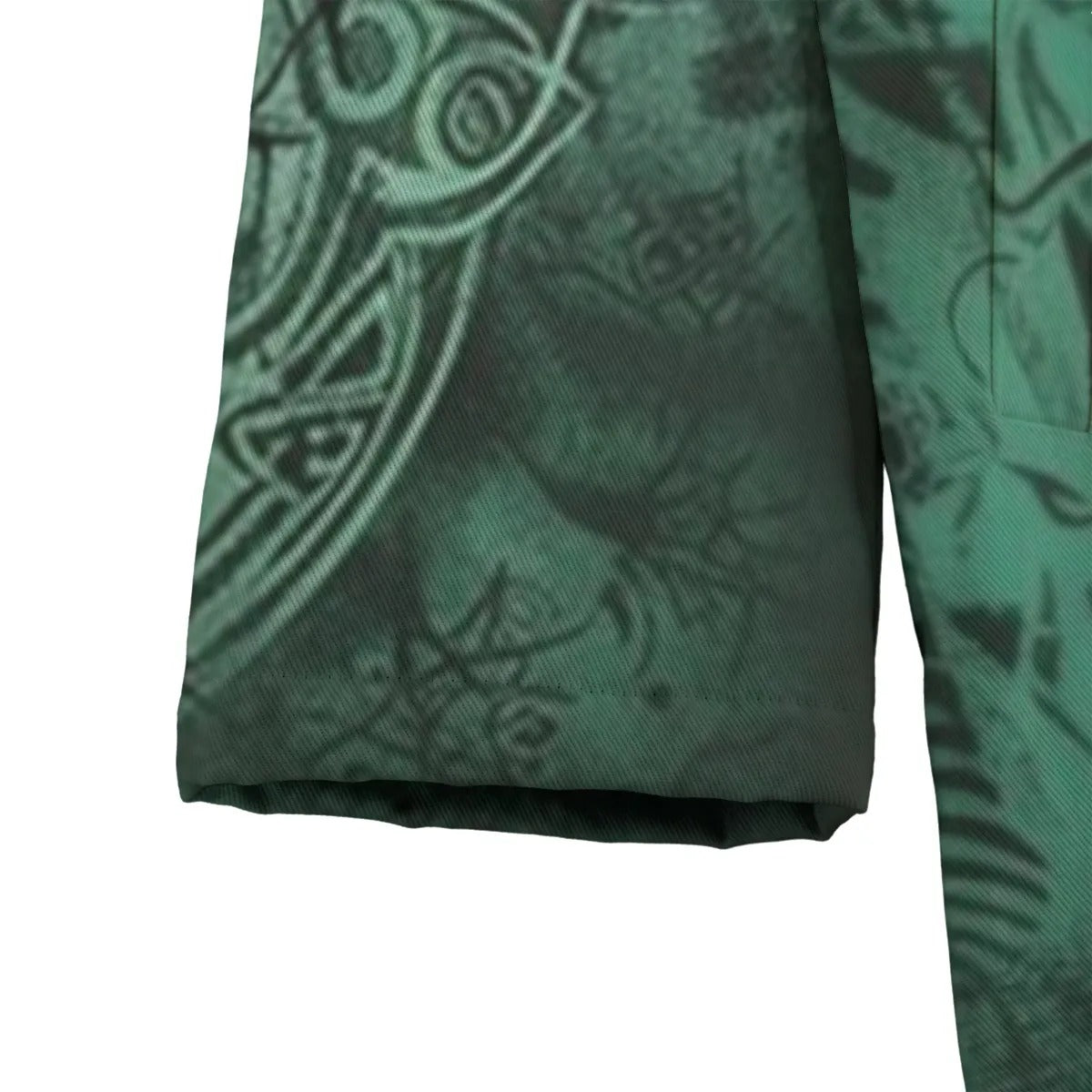 Viking Coat with Antler Design, Norse Mythology Inspired Hooded Cloak, Warm Fleece Lined, Medieval Fantasy Cosplay, Winter Cloak