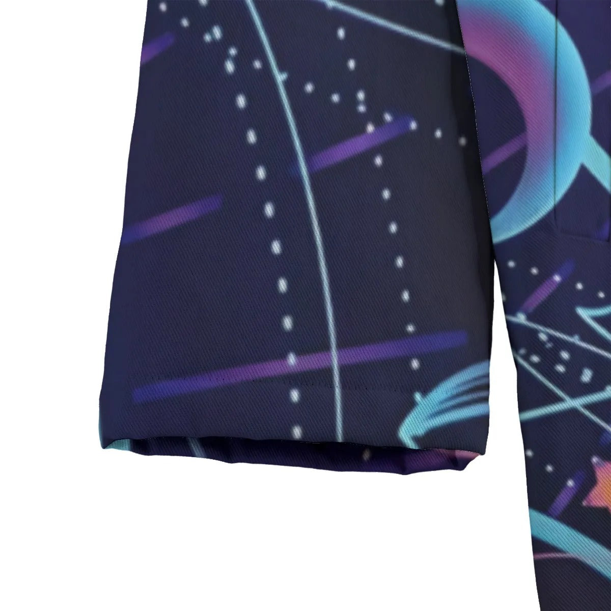 Mystic Mushroom Awakening Coat, Psychedelic Spiritual Jacket, Cosmic Mushroom Outerwear, Visionary Art Fashion Coat, Boho Mystic Style