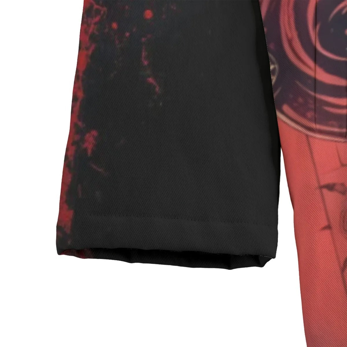 Halloween Costume Ideas. Infernal Mandala Skull Coat, Gothic Mandala Trench Coat, Spooky Occult Trench Jacket