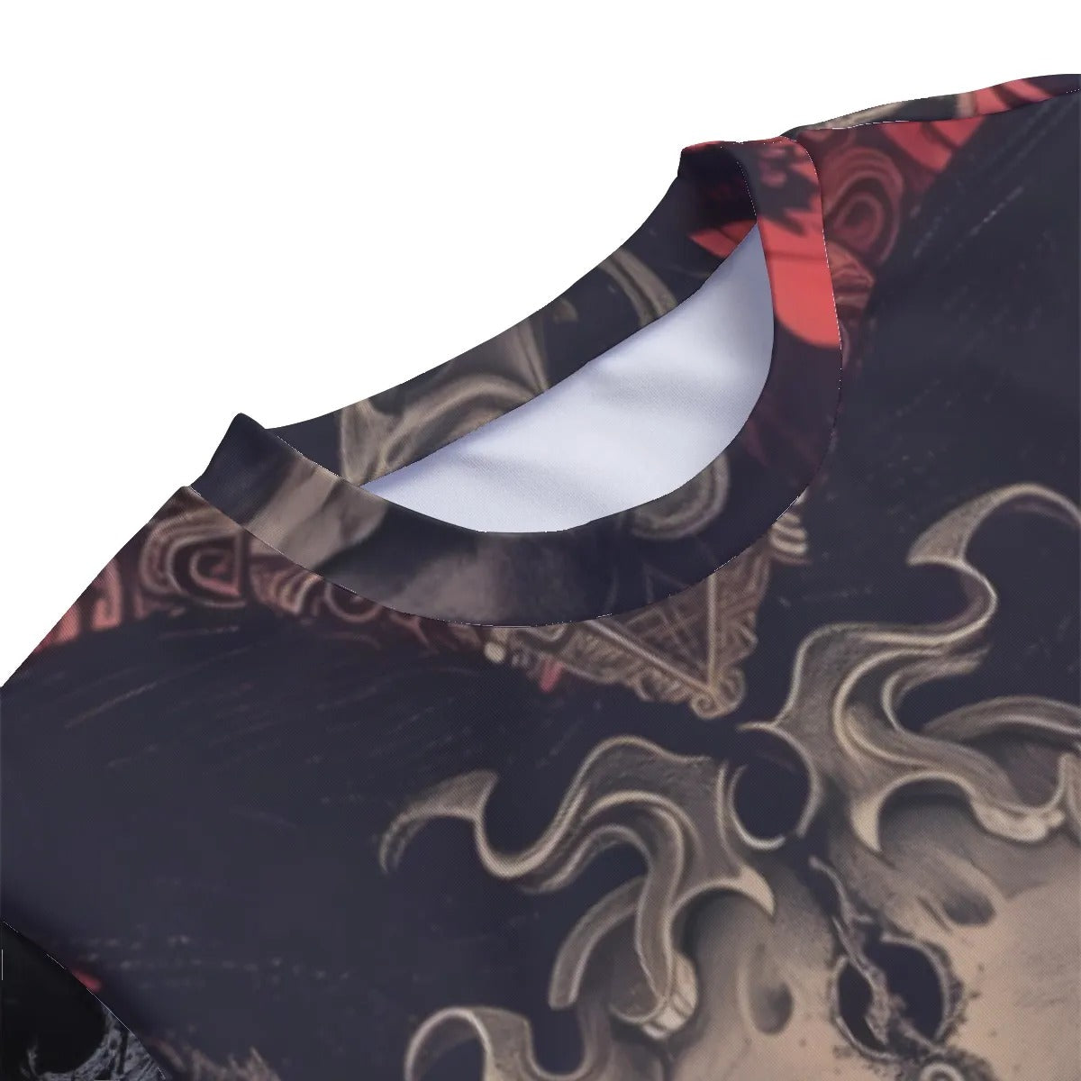 Infernal Mandala Halloween Skull Women’s Sweater, Womens Halloween Costumes Knitwear, Halloween Costume Ideas  Top