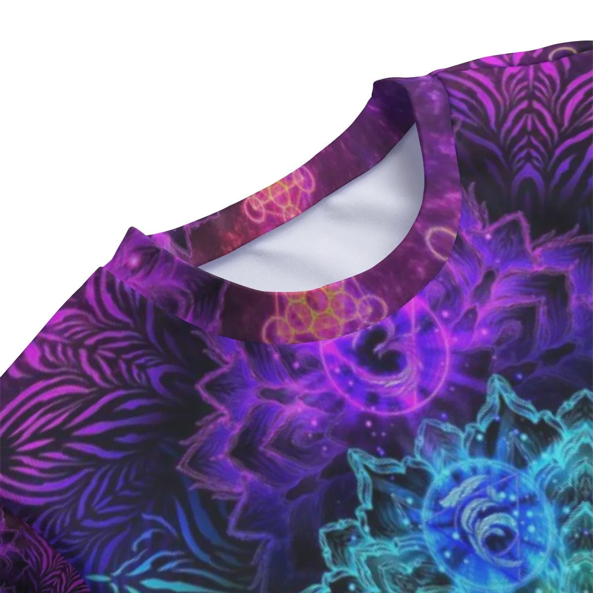 Sacred Chakras Women Sweater, Rainbow Chakra Pullover, Spiritual Energy Sweatshirt, Yoga Meditation Top, Psychedelic Festival Wear, Boho Mystic Clothing, Healing Symbol Fashion