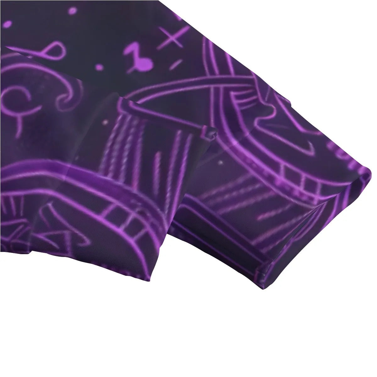 Mystical Fantasy Women Sweater, All Seeing Eye Pullover, Purple Magic Symbols Sweatshirt, Psychedelic Top, Spiritual Festival Wear, Witchcore Clothing, Boho Mystic Fashion