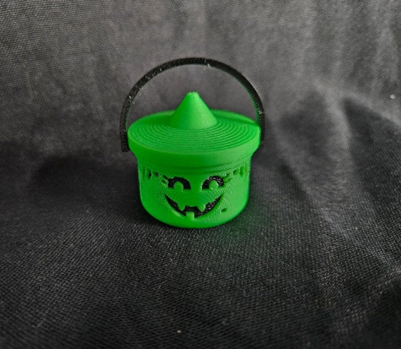 Halloween Decorations, Mini Halloween Pumpkin Buckets, Spooky Halloween Decor, Small Candy Holders for Party Favors, Halloween Decor Accessories