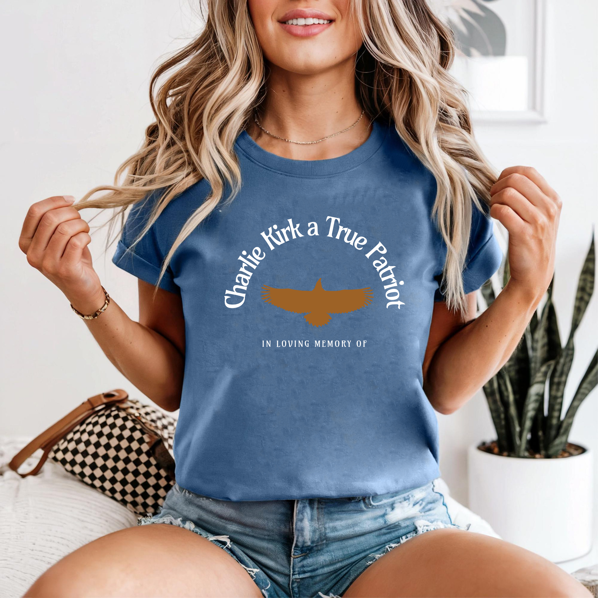 Soaring Eagle Shirt, Freedom Graphic Tee, Patriotic American Bird T-Shirt, Nature Wildlife Eagle Top, USA Pride Gift Shirt
