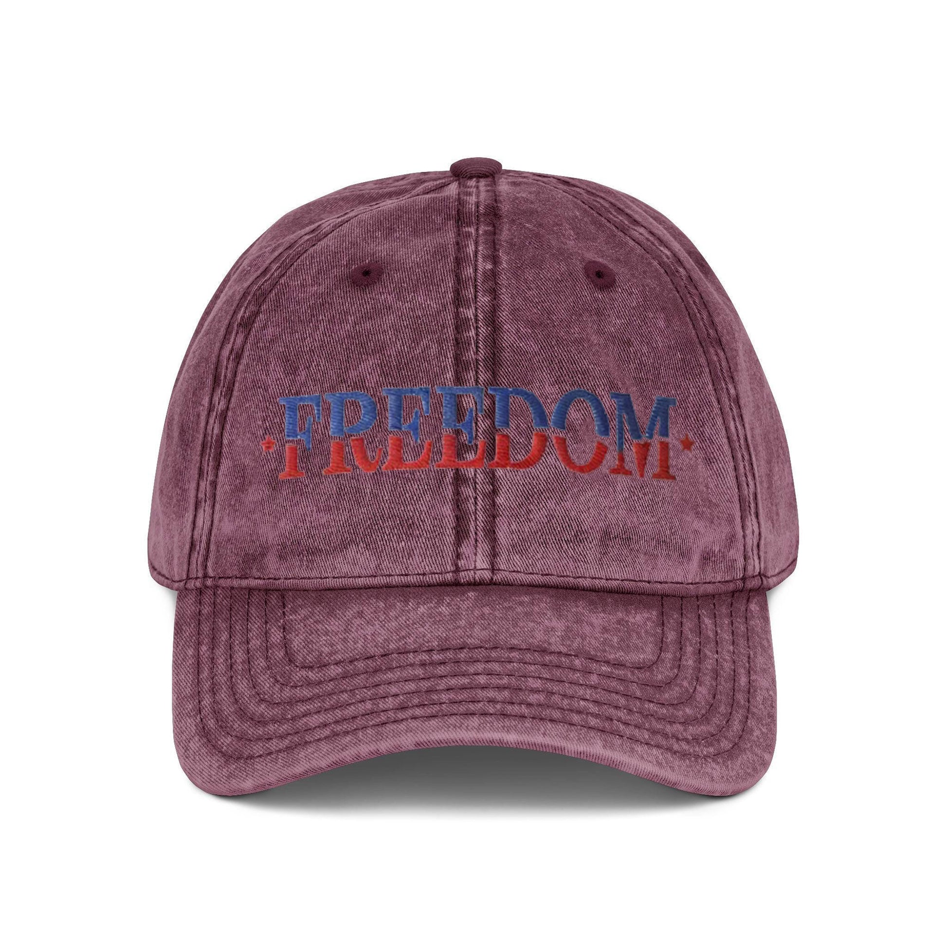 Charlie Kirk Washed Cap, FREEDOM Cap with Gold Embroidery, American Flag Patch Baseball Cap, Patriotic Dad Hat for Men Women, USA Pride Outdoor Cap
