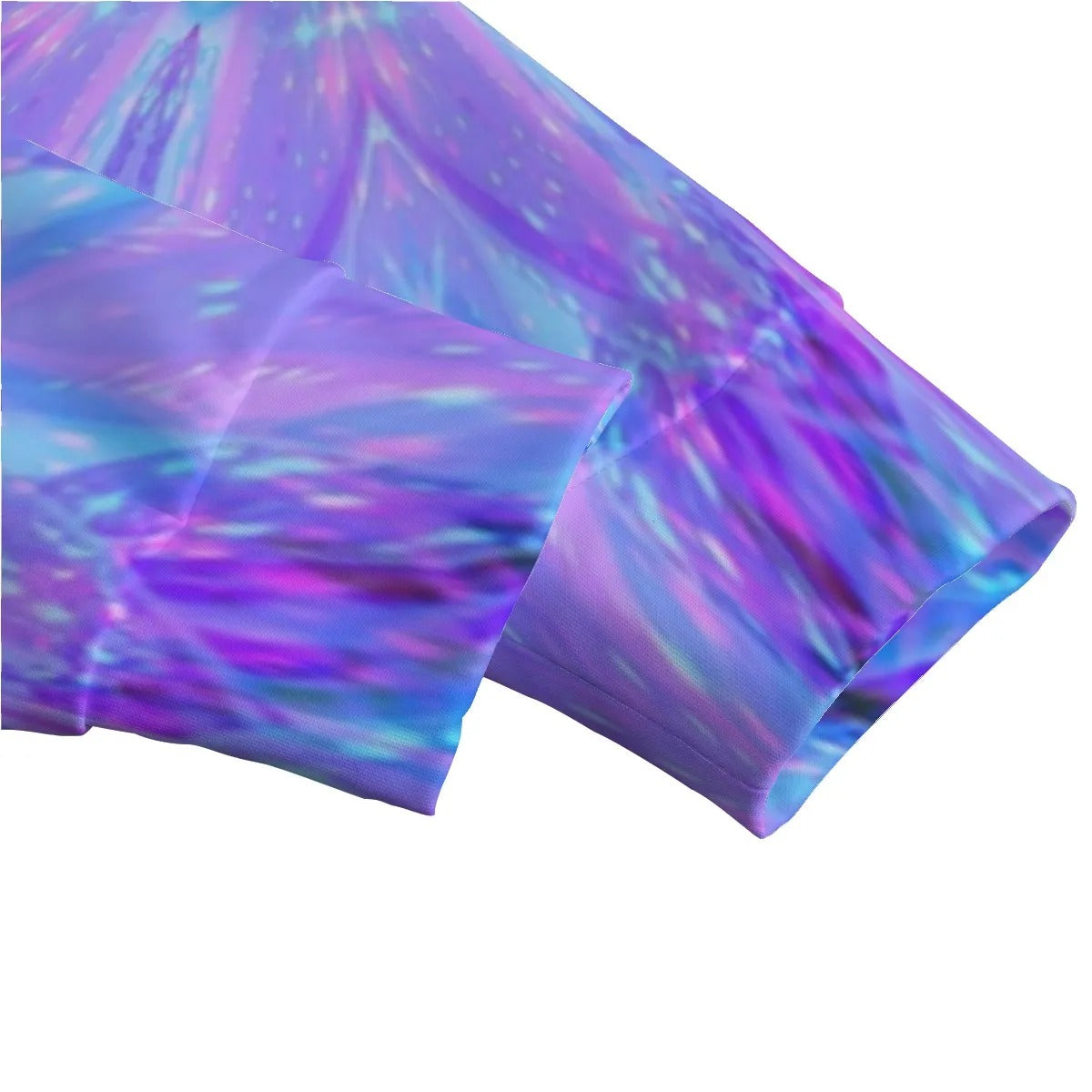 Kaleio Galaxy Women’s Sweater, Trippy Psychedelic Mandala Pullover, Holographic Space Knitwear, Cosmic Festival Streetwear