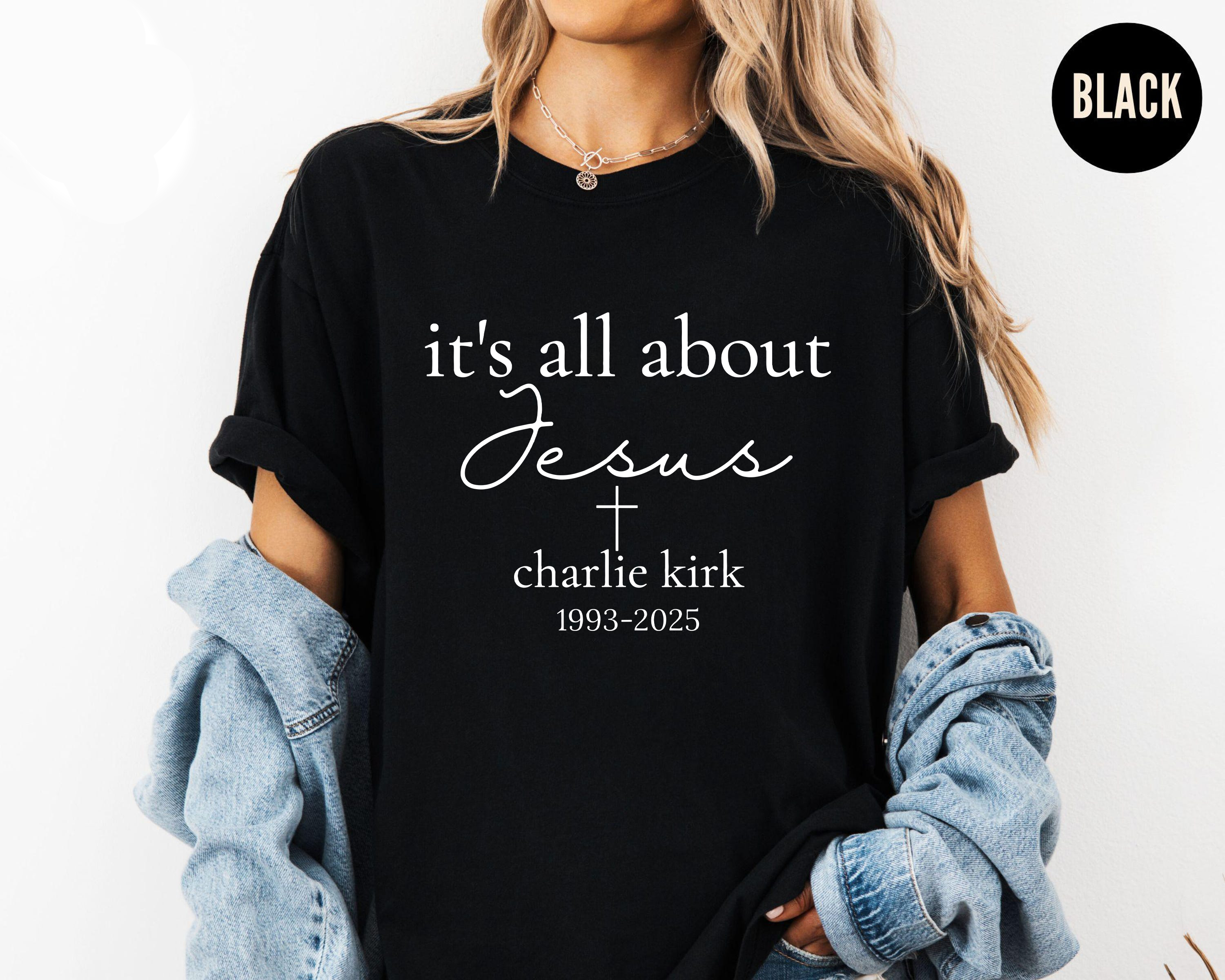 It’s All About Jesus Shirt, Christian Faith Cross Tee, Inspirational Bible Verse T-Shirt, Religious Spiritual Graphic Shirt