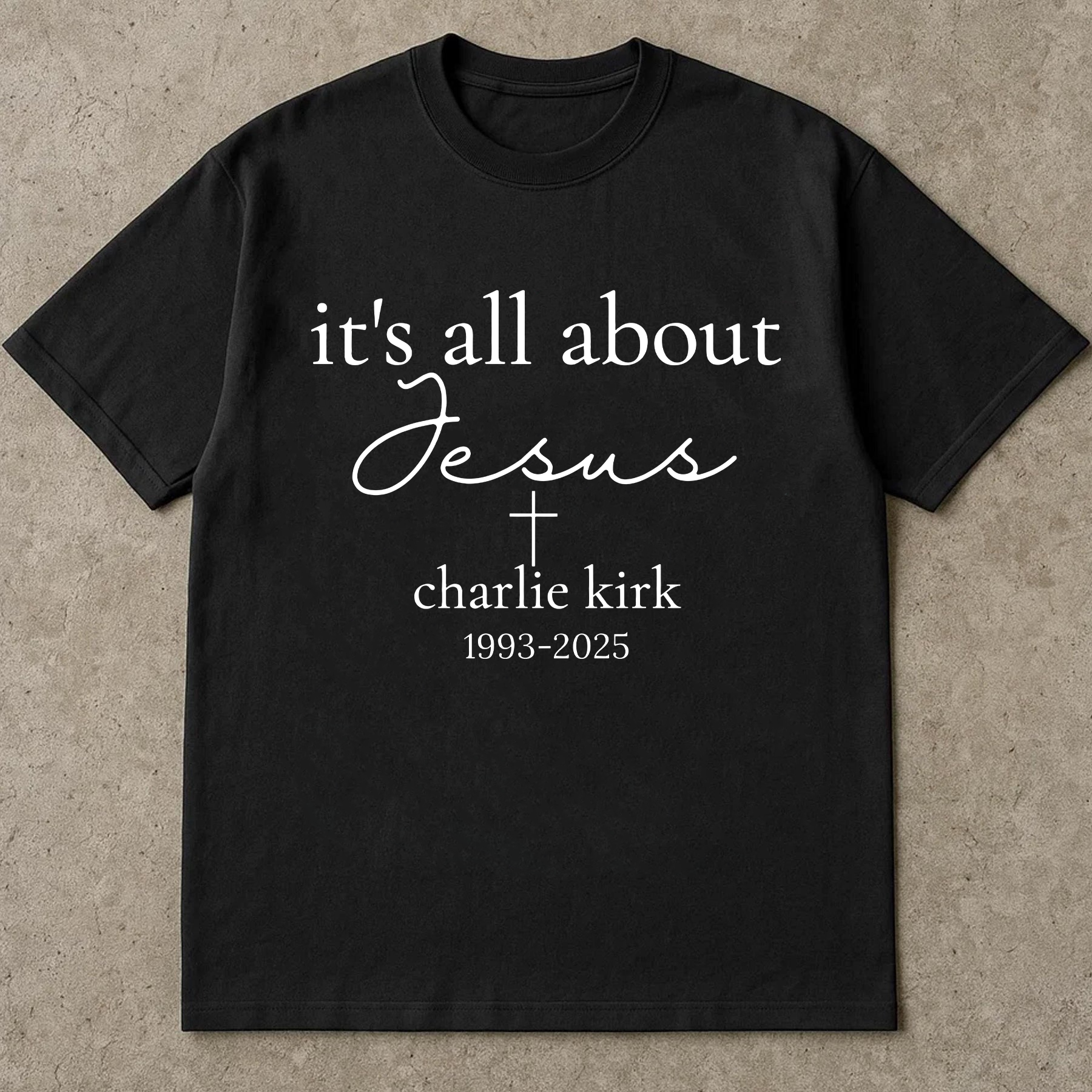 It’s All About Jesus Shirt, Christian Faith Cross Tee, Inspirational Bible Verse T-Shirt, Religious Spiritual Graphic Shirt