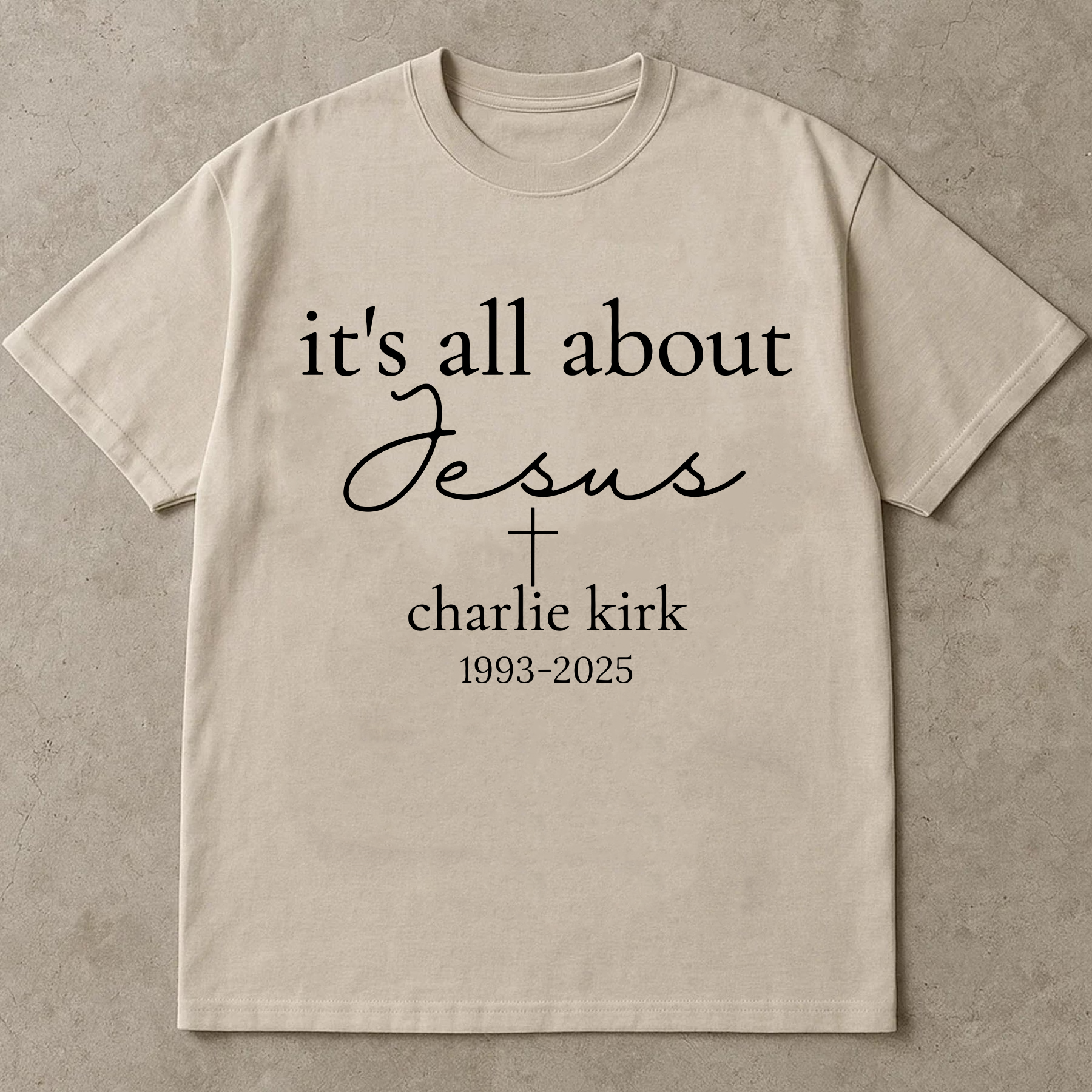 It’s All About Jesus Shirt, Christian Faith Cross Tee, Inspirational Bible Verse T-Shirt, Religious Spiritual Graphic Shirt