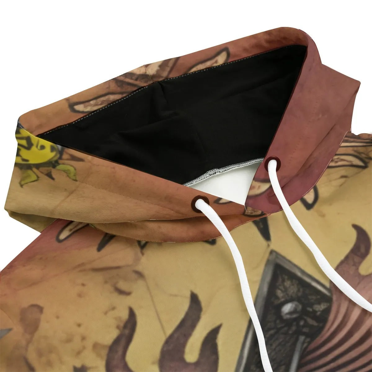 Women’s Mystic Mandala Hoodie, Sacred Geometry Cosmic Eye Pullover, Psychedelic Sun Boho Spiritual Festival Clothing