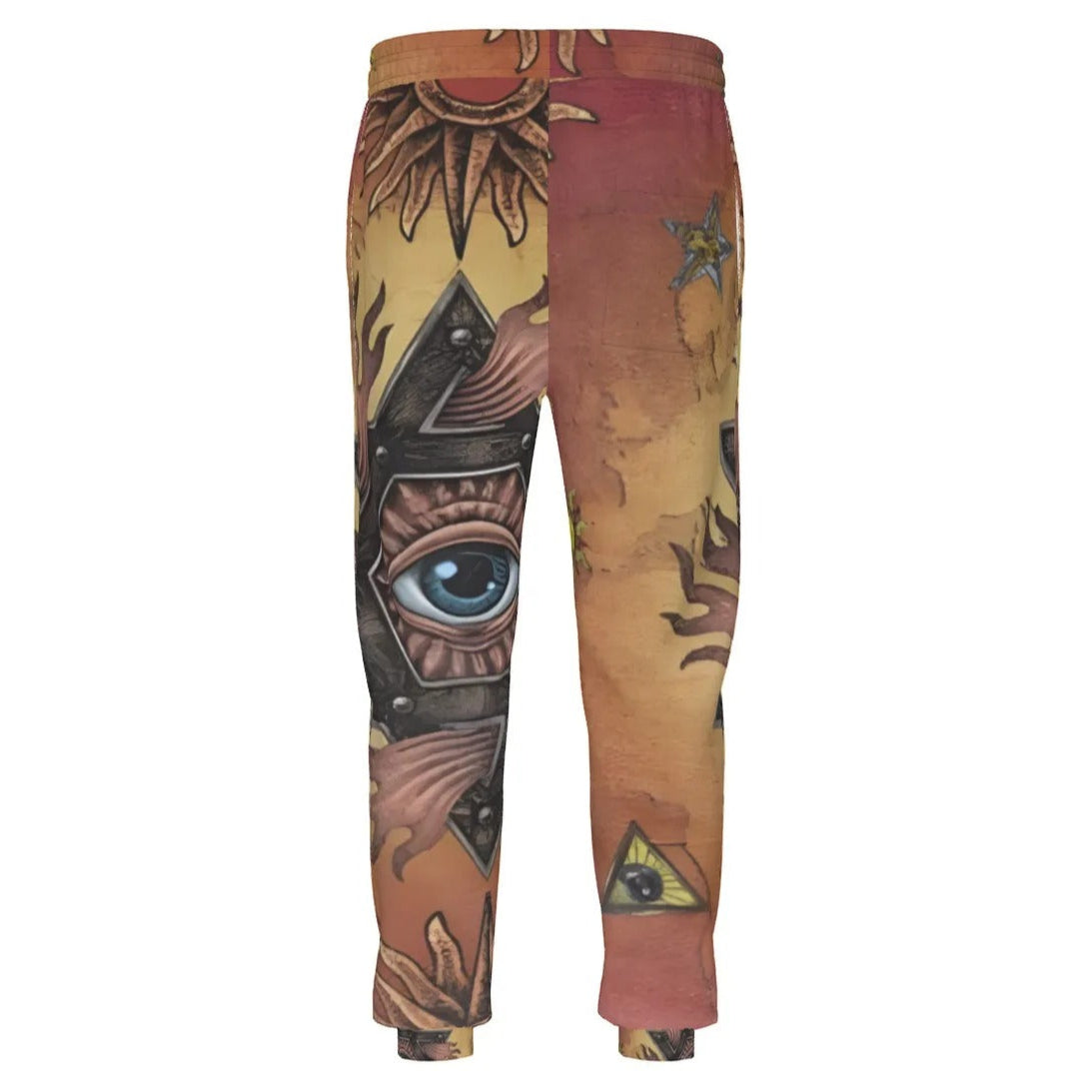 Mystic Eye Mandala Hoodie, Sacred Geometry Pullover Sweatshirt, Esoteric Visionary Art Hoodie, Spiritual Psychedelic Streetwear for Men & Women