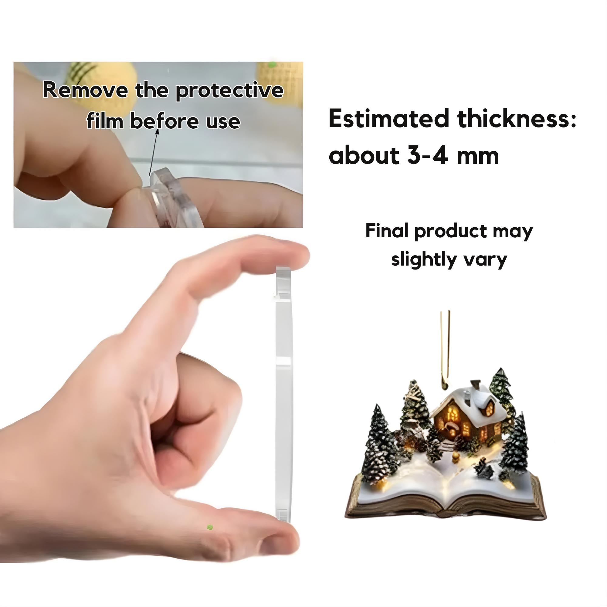 Book Advent Calendar 2025, Christmas Advent Calendars, 24 Days Xmas Calendar Countdown, Xmas Hanging Decorations For Book Lovers