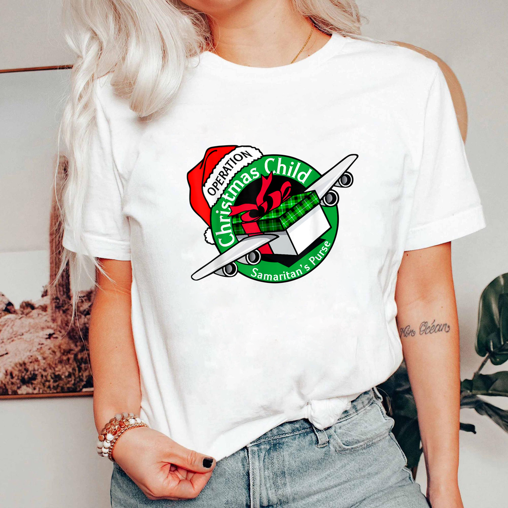 Operation Christmas Child Shirt, Samaritan’s Purse Tee, Christian Christmas Gift, Faith Shirt, Charity Volunteer Top, Holiday Mission Tee