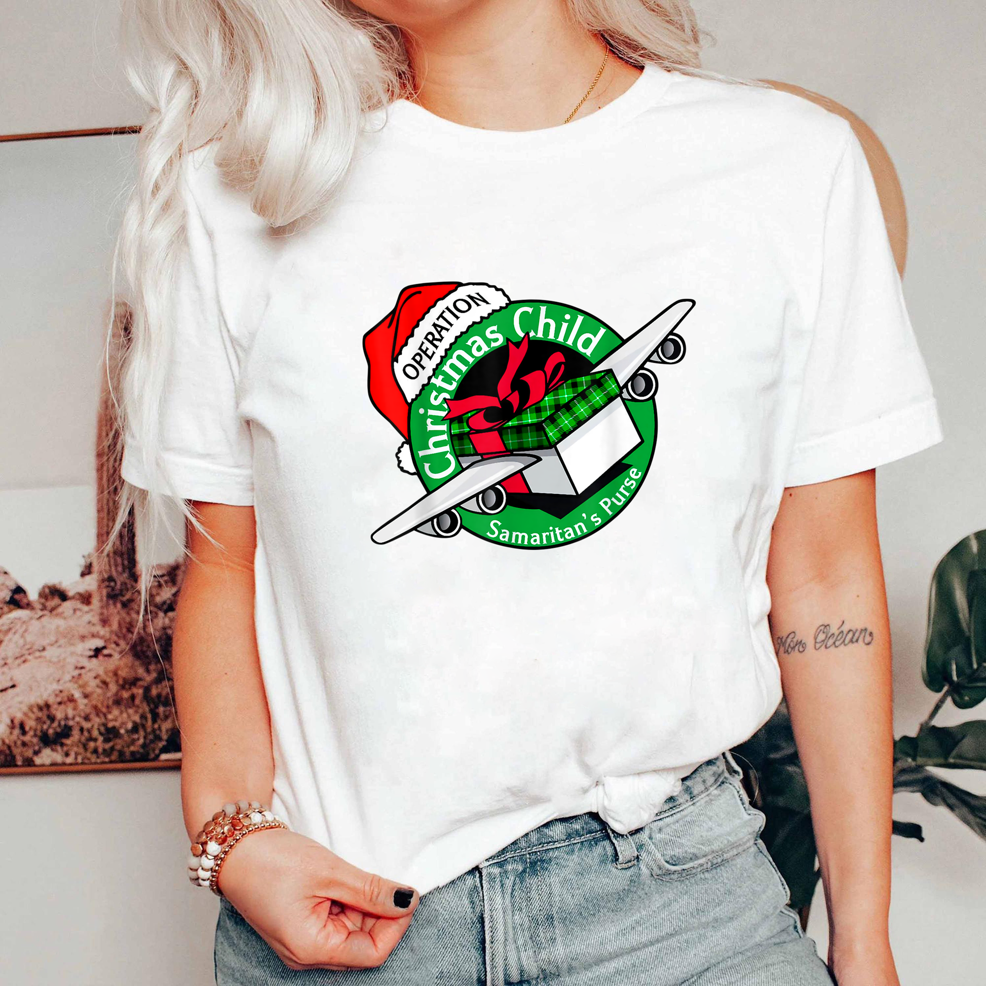 Operation Christmas Child Shirt, Samaritan’s Purse Tee, Christian Christmas Gift, Faith Shirt, Charity Volunteer Top, Holiday Mission Tee