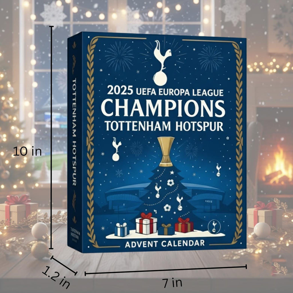 Football Champions Mini Figure Advent Calendar 2025, 24 Days Soccer Surprise Box, Gift for Sport Fans & Collectors